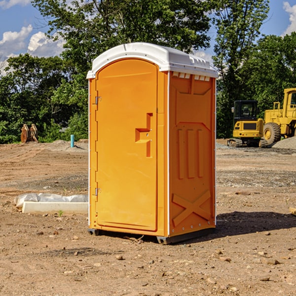 portable toilets at a wedding in Kauai County HI